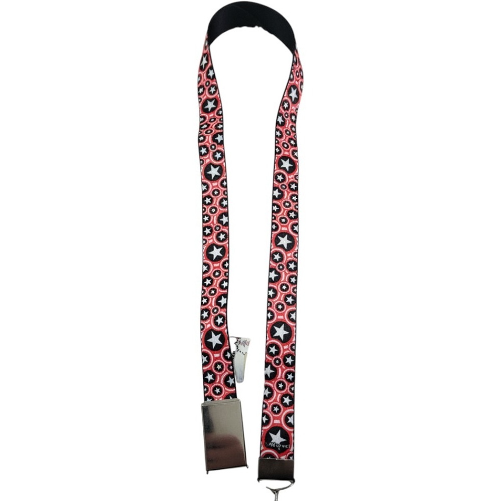 Buckle-Down Marvel Comics Captain America Star Shield Web Belt Red Black NEW